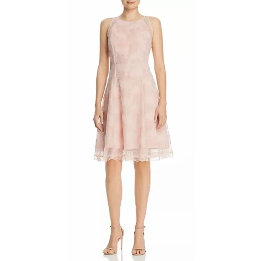 nanette Nanette Lepore Embroidered Mesh Dress Size 10
